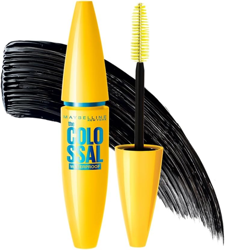 Maybelline The Colossal Mascara Waterproof, 01 Black, 10ml