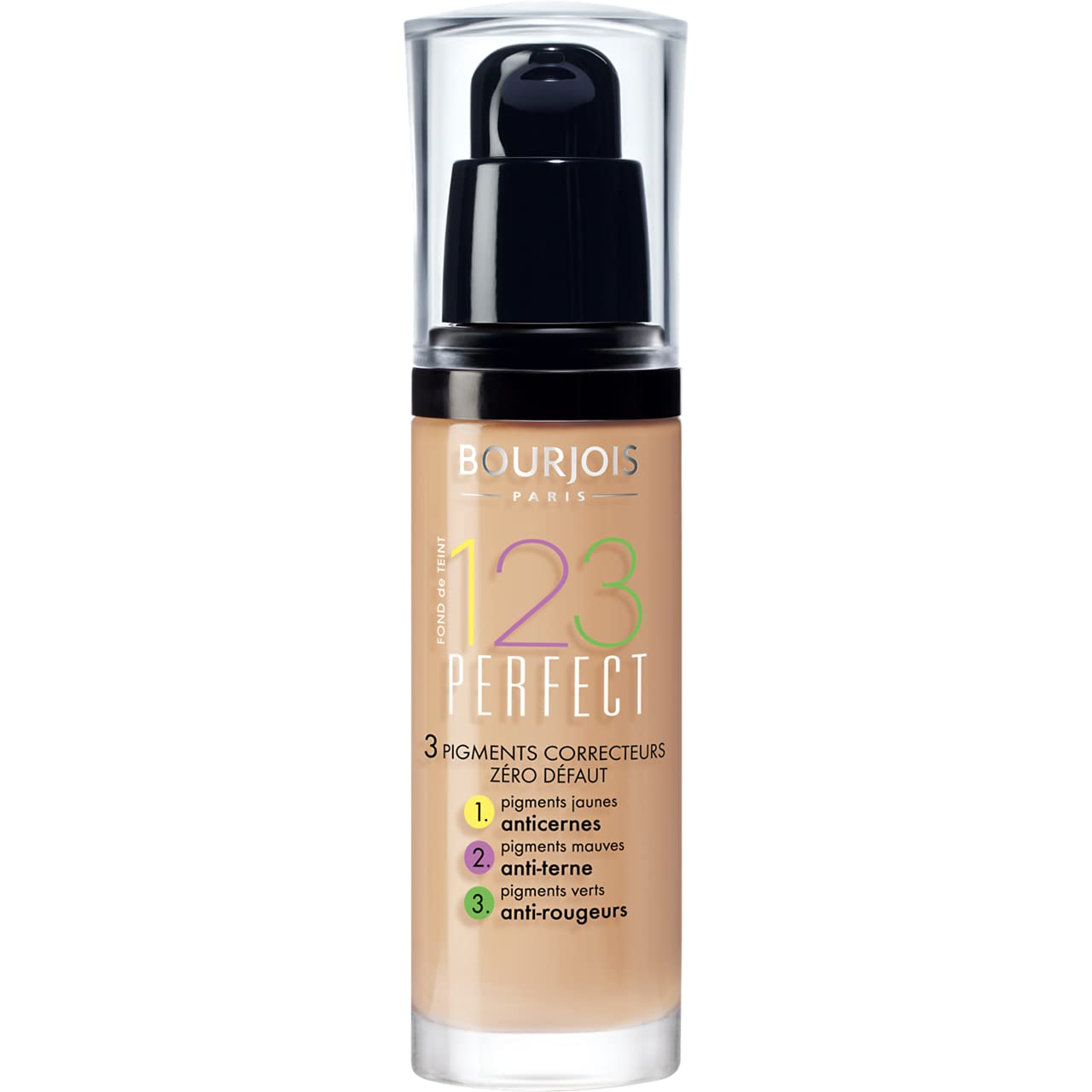 Bourjois Paris 123 Perfect Foundation 30Ml - 53 Light Beige
