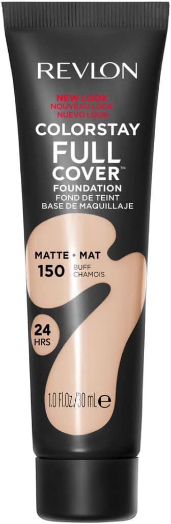 Revlon ColorStay Full Cover Longwear Matte Foundation, 150 Buff, 30ml