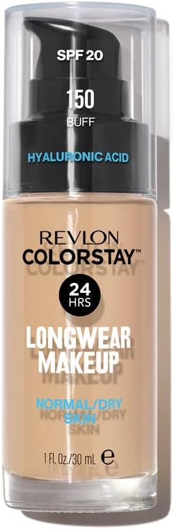 Revlon ColorStay Foundation 24Hrs Normal/Dry Skin, 150 Buff Chamois, 30ml