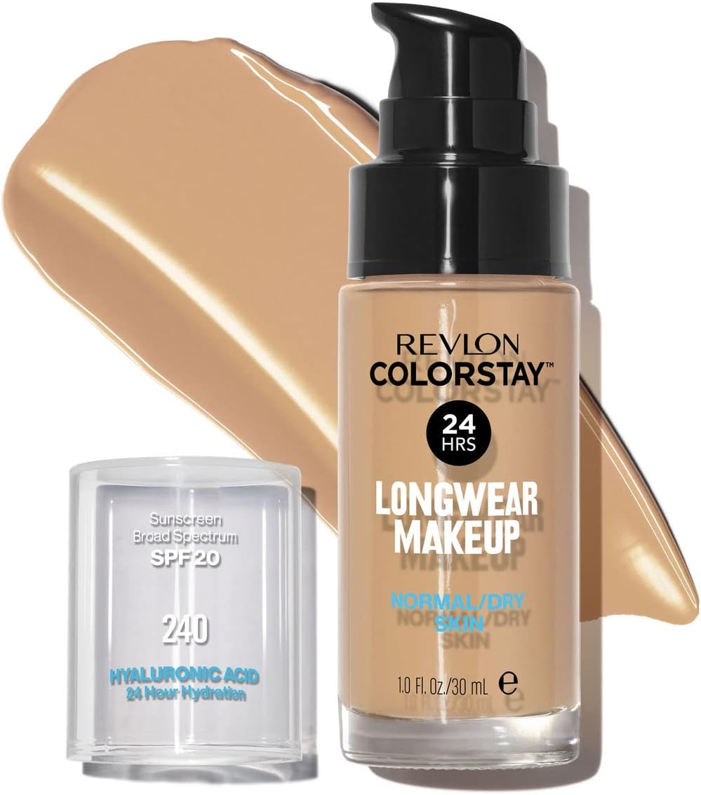 Revlon Colorstay Foundation for Normal/Dry Skin SPF 20, 240 Medium Beige, 30ml