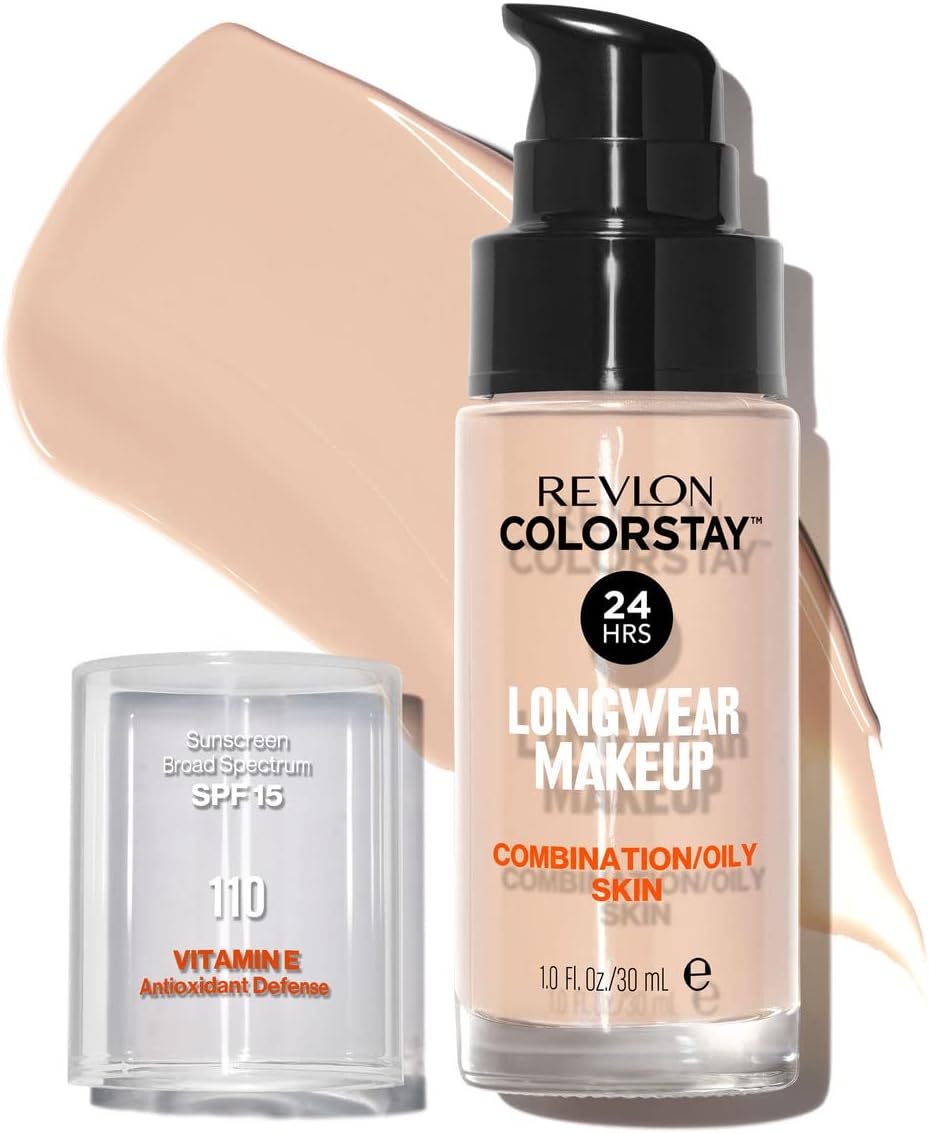 Revlon Colorstay 24Hr Foundation Combination/Oily Skin SPF 15, 110 Ivory, 30ml
