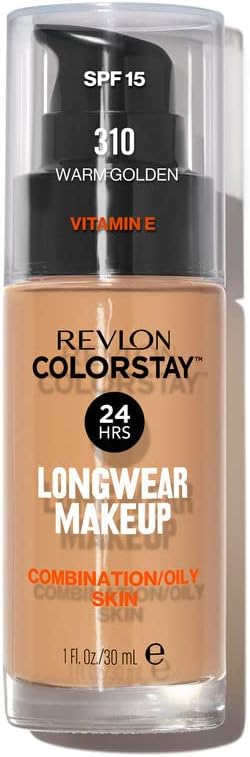 Revlon Colorstay Foundation Combination/Oily Skin, 310 Warm Golden, 30ml
