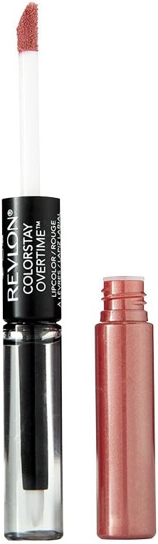 Revlon Colorstay Overtime Lipcolour, 350 Bare Maximum, 2ml