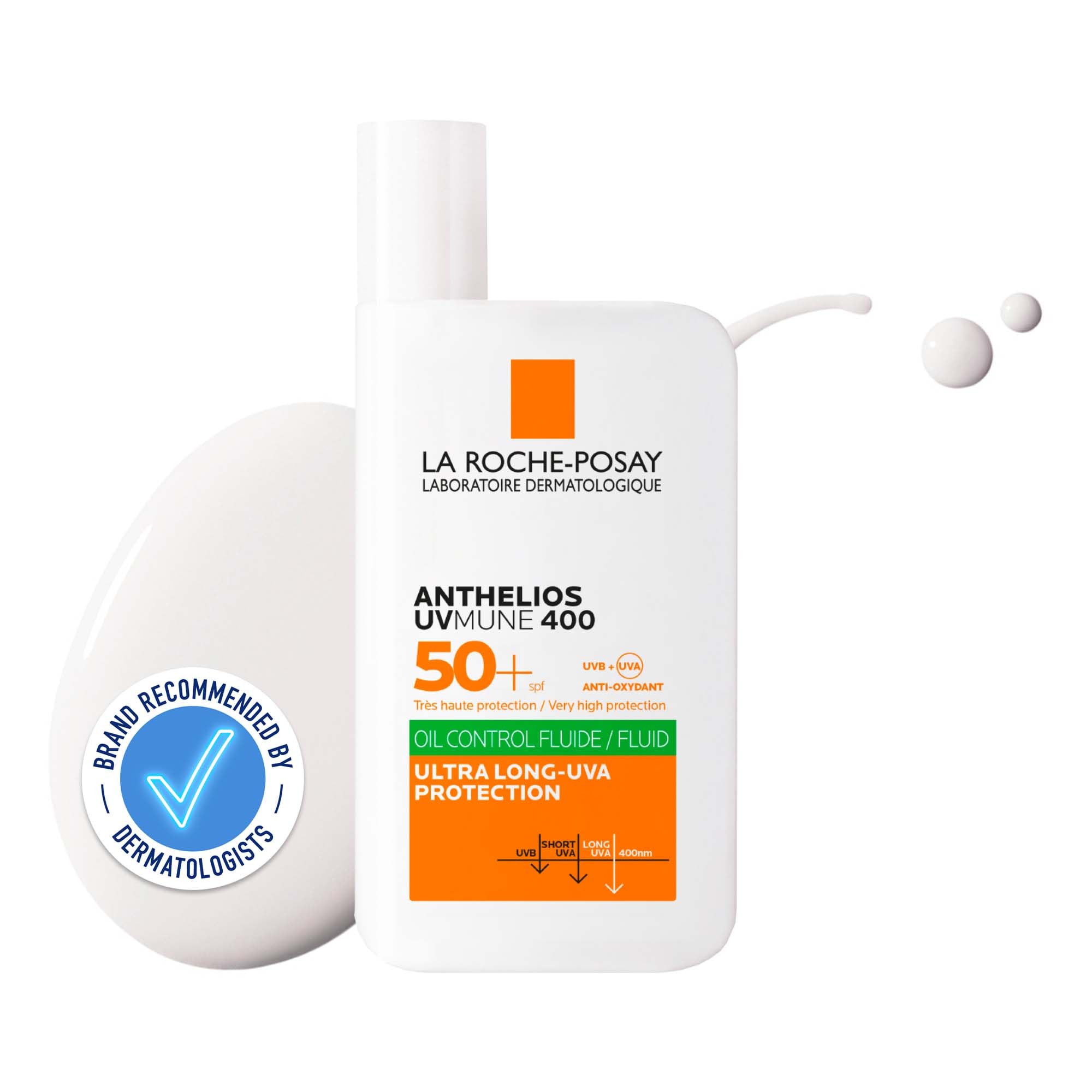 La Roche-Posay Anthelios Uvmune 400 Tinted Fluid Spf50+ For Sensitive Skin, 50Ml