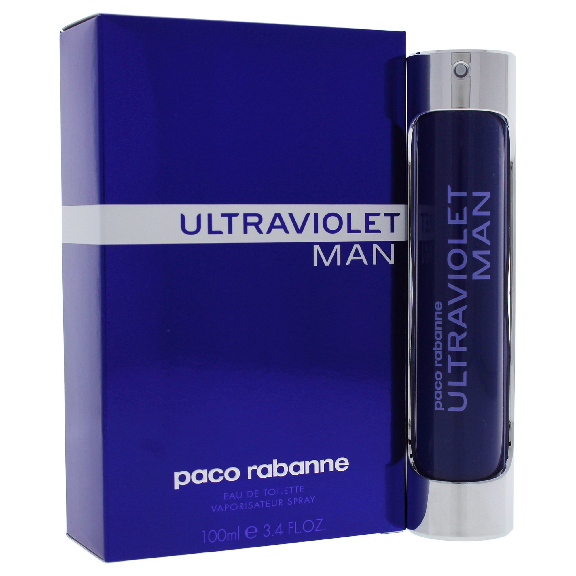 Paco Rabanne Ultraviolet Man Eau De Toilette Spray, 100Ml