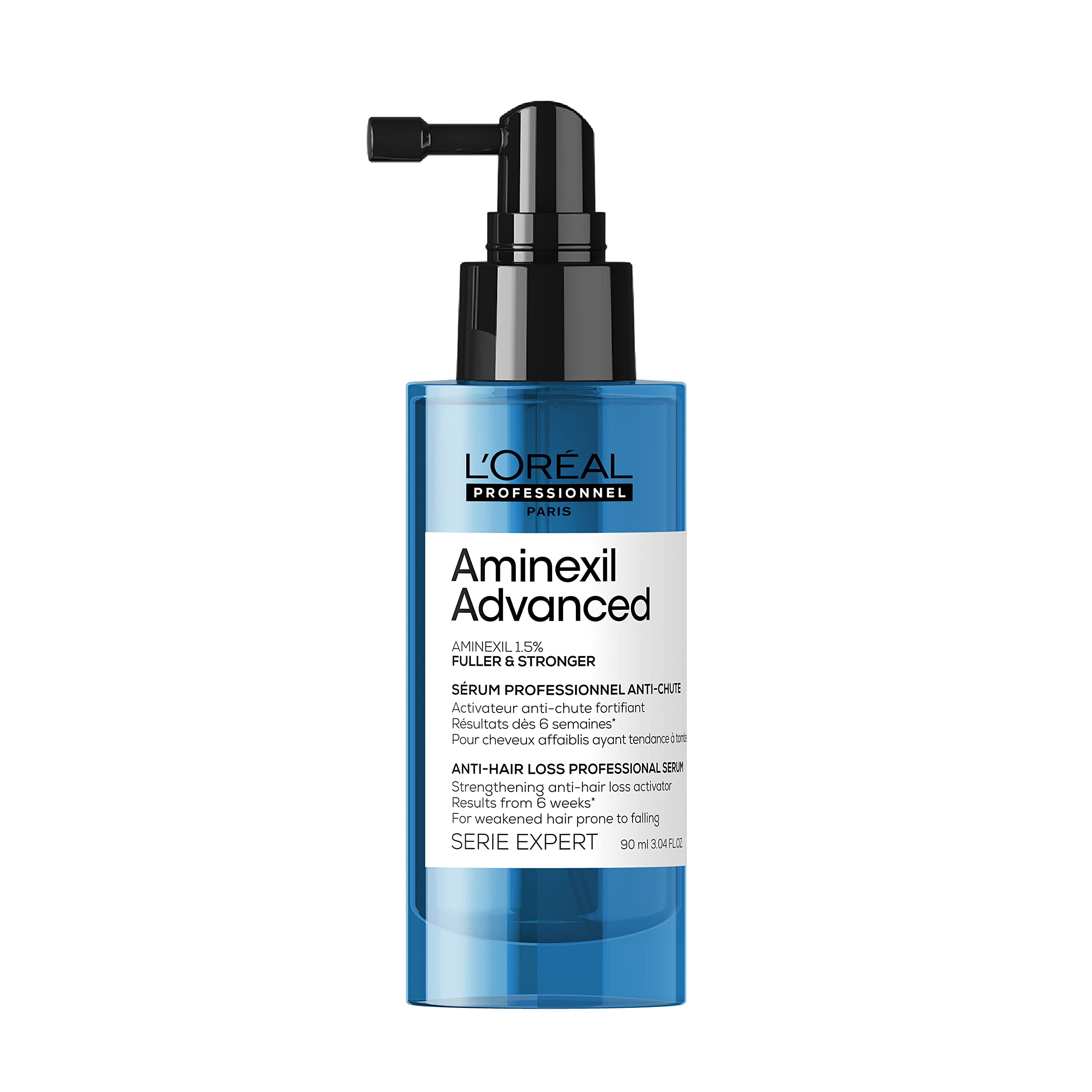 L'Oreal Professionnel Serie Expert Aminexil Advanced Fuller & Stronger Anti-Hair Loss Professional Serum, 90Ml