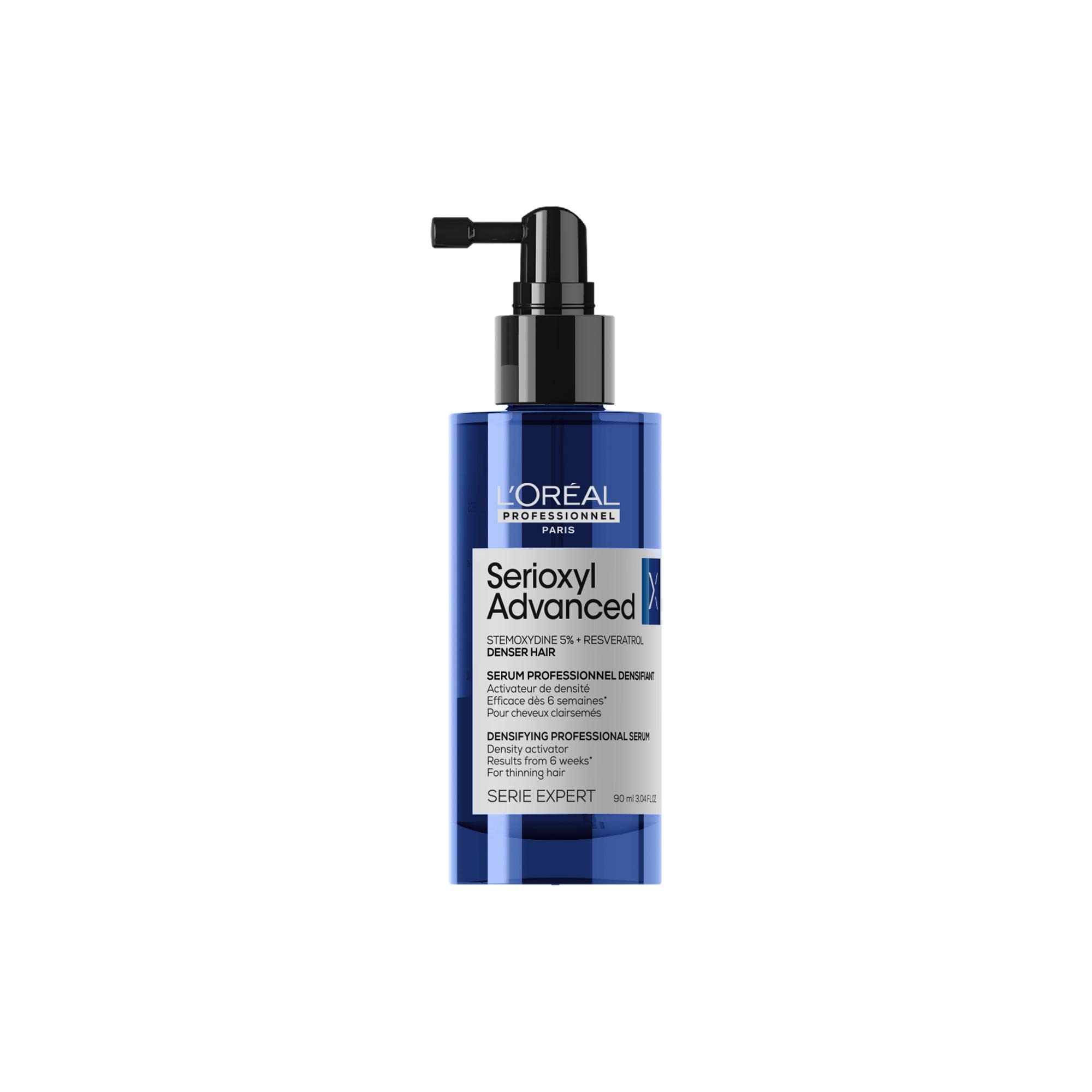 L'Oreal Professionnel Serie Expert Serioxyl Advanced Stemoxydine 5% + Resveratrol Denser Hair, 90Ml