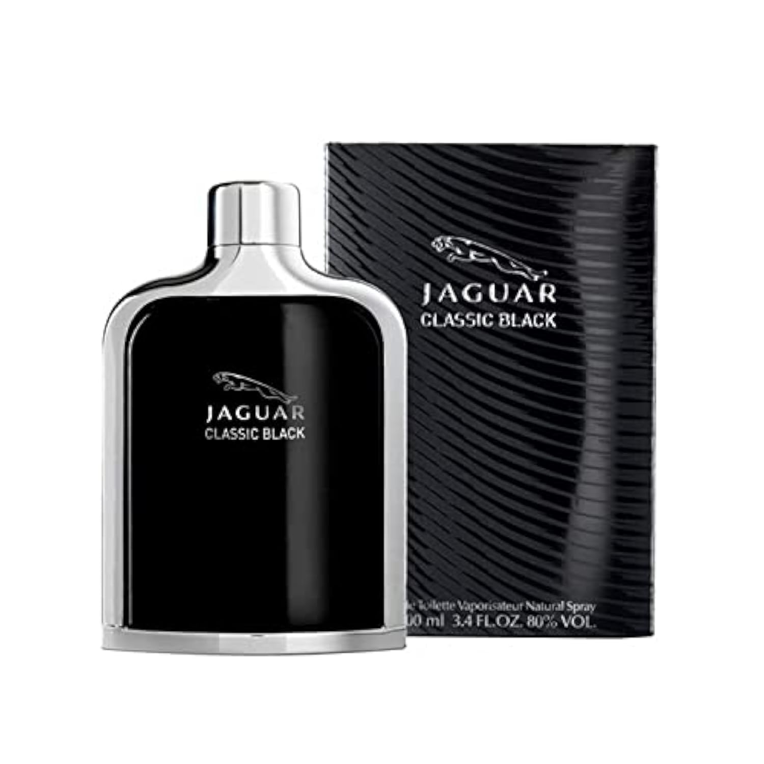 Jaguar Classic Black Eau De Toilette Spray, 100Ml
