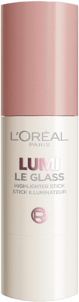 L'Oreal Paris Lumi Le Glass Highlighter Stick, 620 Glassy Pink Ballet, 5g