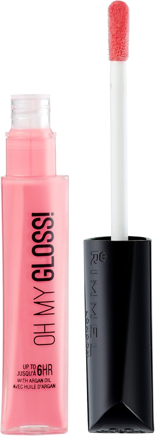 Rimmel London Oh My Gloss! Lip Gloss, 150 Glossaholic, 6.5 ml