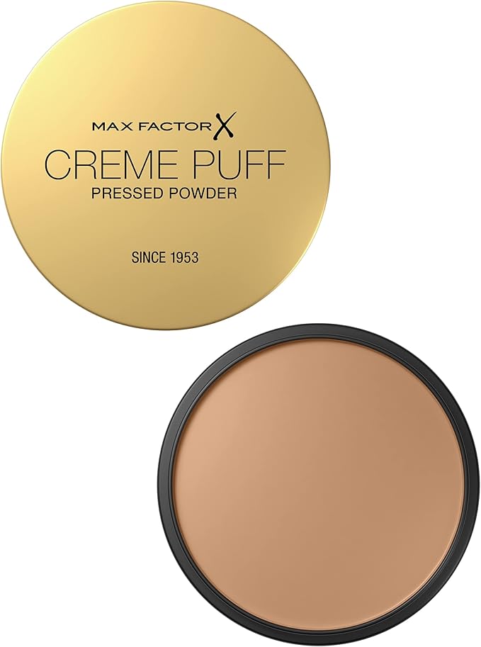 Max Factor Creme Puff Pressed Powder, 13 Nouveau Beige, 14g