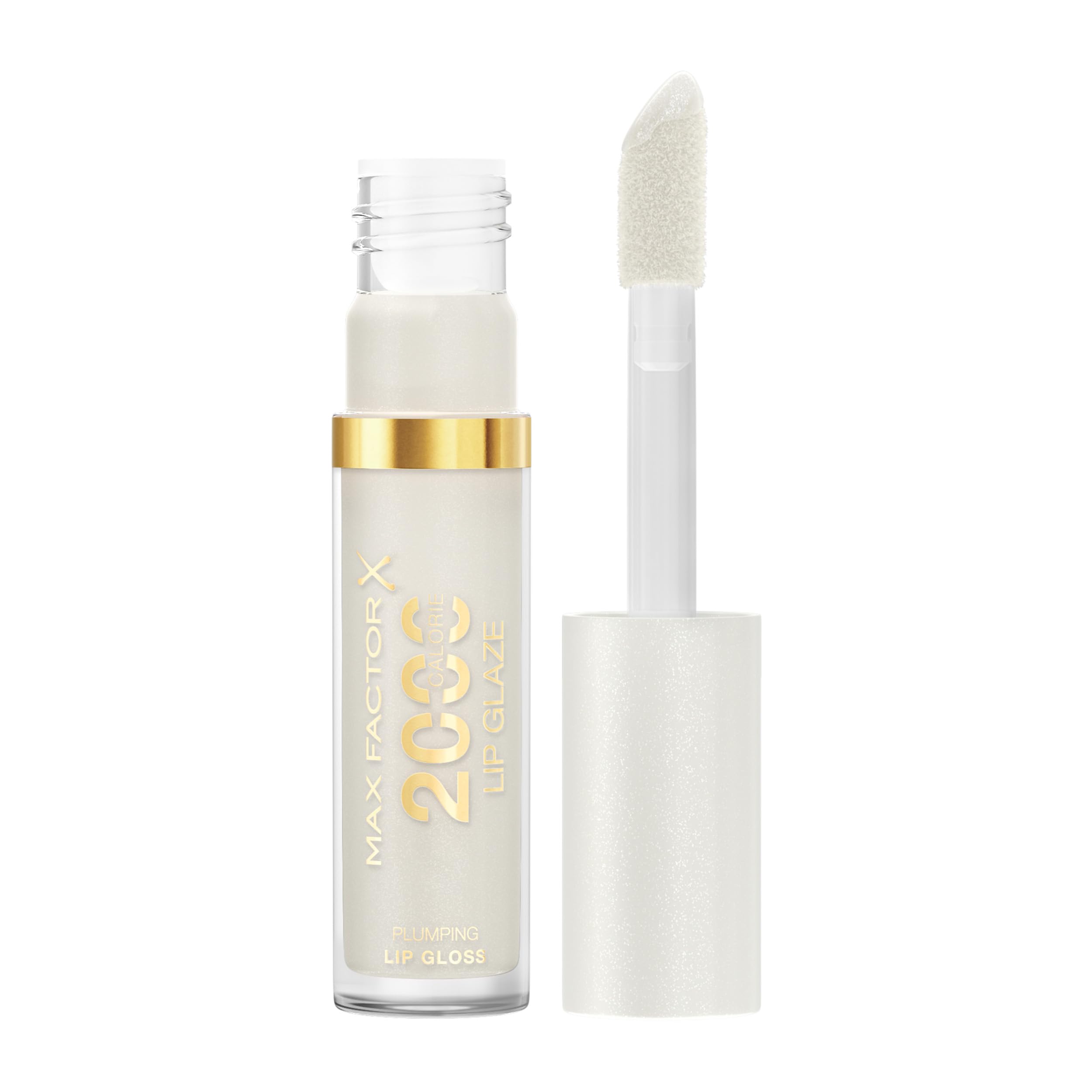 Max Factor 2000 Calorie Lip Glaze Plumping Lip Gloss, 000 Melting Ice, 4.4Ml