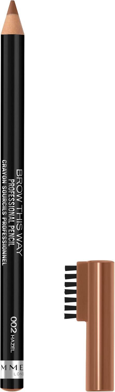 Rimmel London Professional Eyebrow Pencil, 02 Hazel, 1.4g