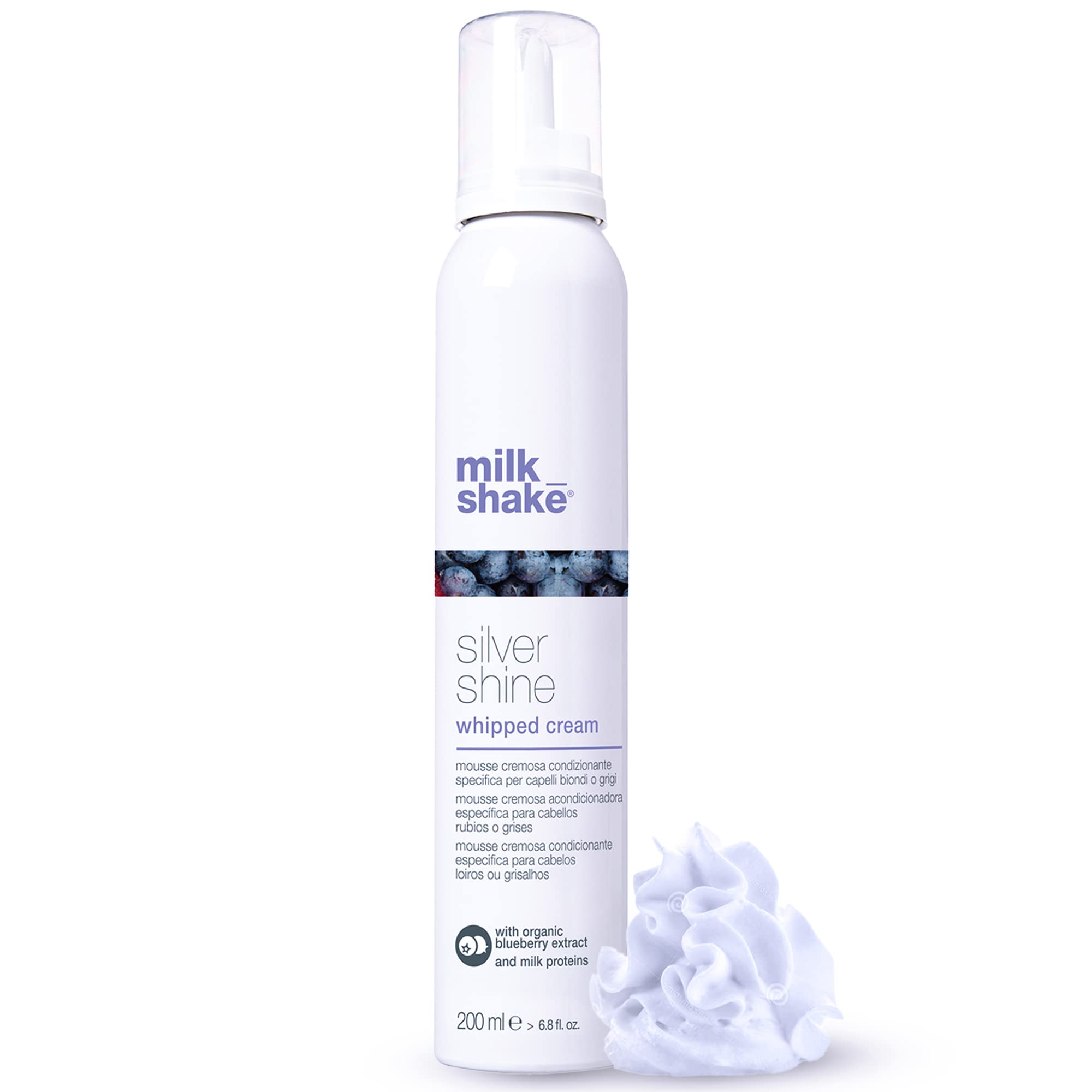 Milk Shake Silver Shine Whipped Cream, 200Ml