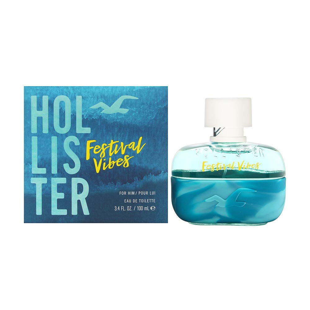 Hollister Festival Vibes For Him Eau De Toilette Spray (100Ml)