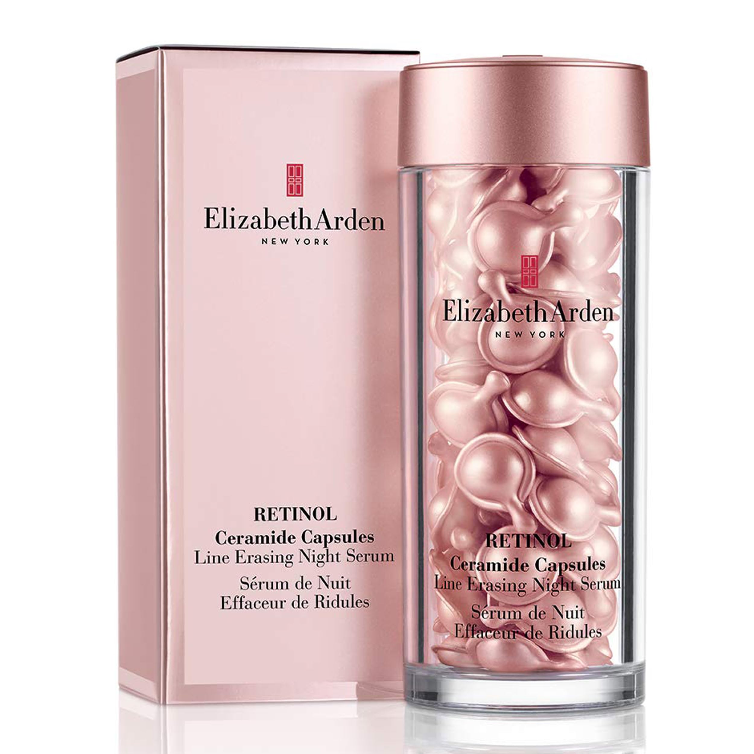 Elizabeth Arden Retinol Ceramide Capsules Line Erasing Night Serum, 60Pcs
